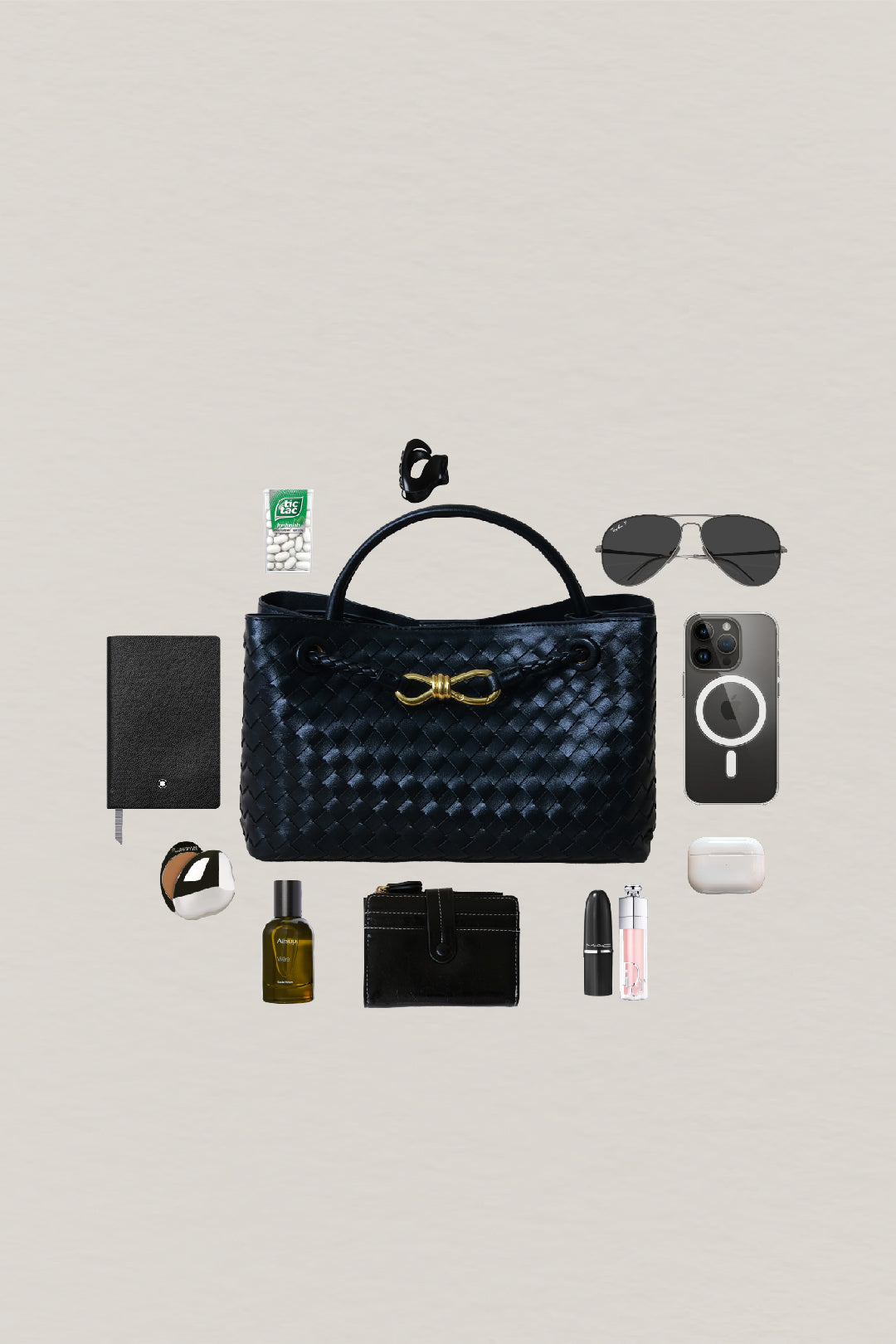 Artisan Grace Tote - Shinny Black
