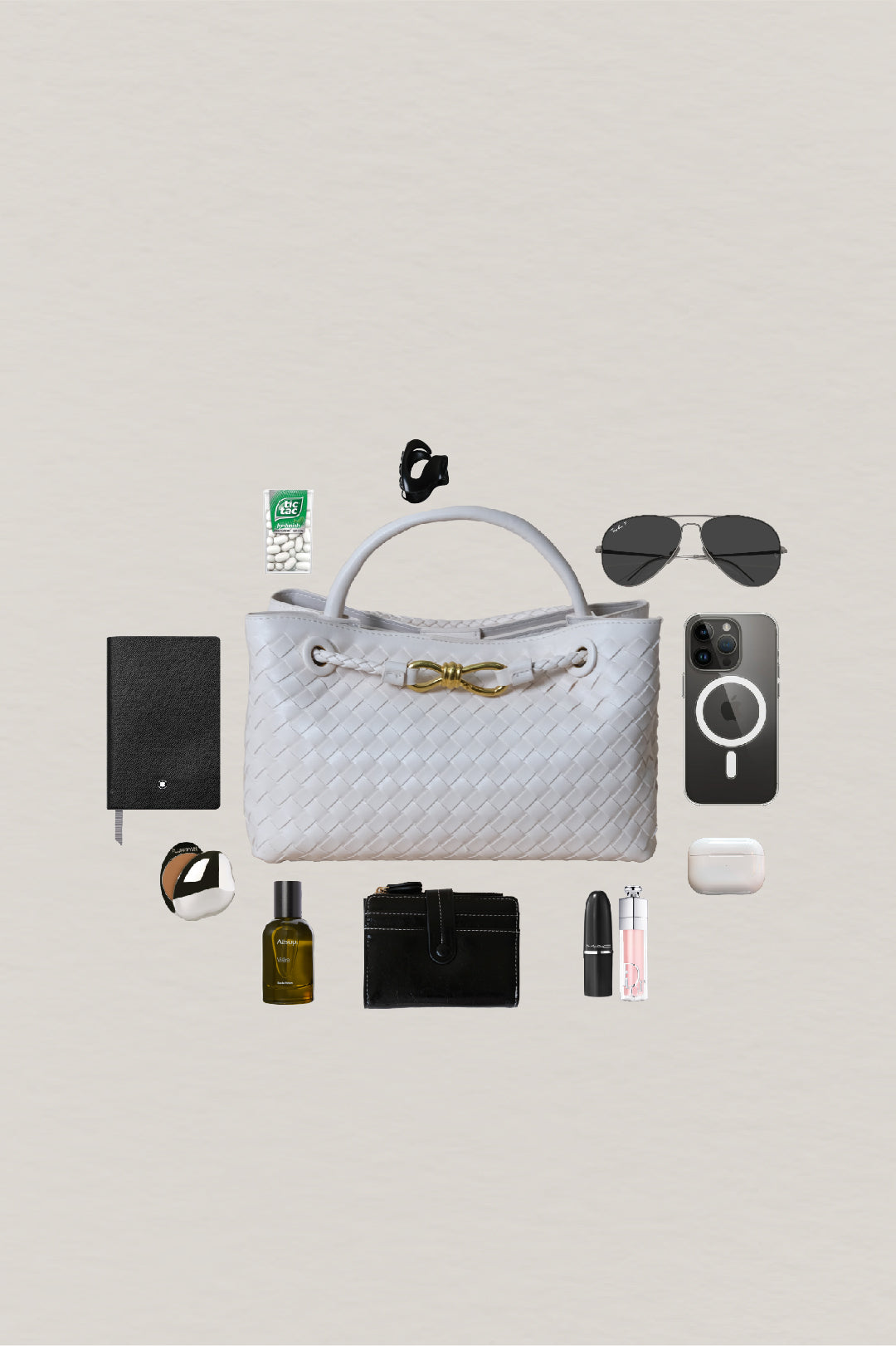 Artisan Grace Tote - Cream White