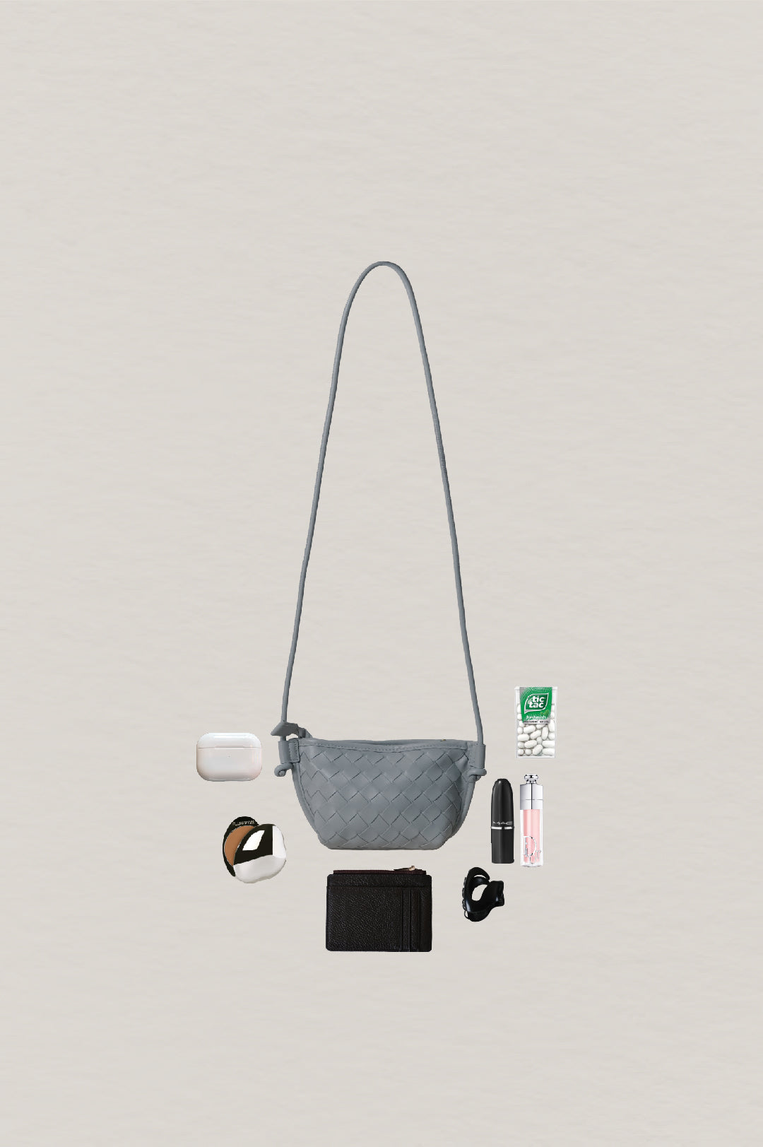 Mini Artisan Satchel - Agate Grey