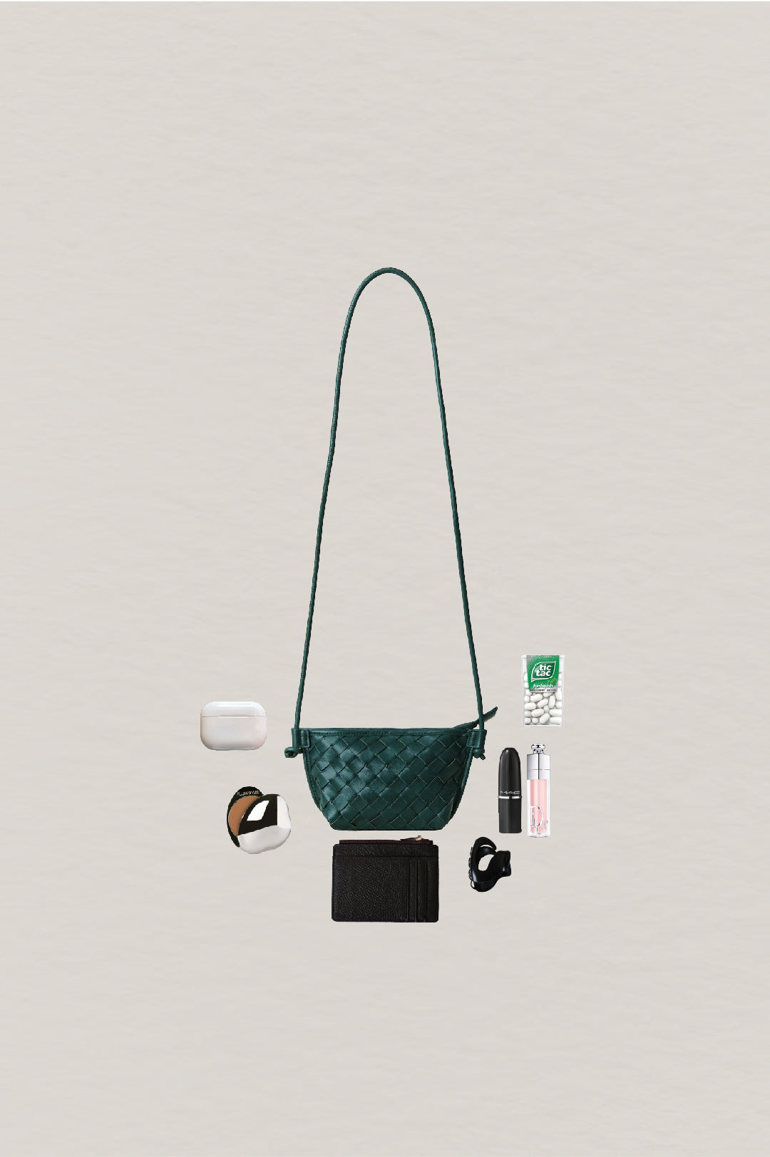 Mini Artisan Satchel - Emerald