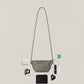 Mini Artisan Satchel - Shinny Earthy Green