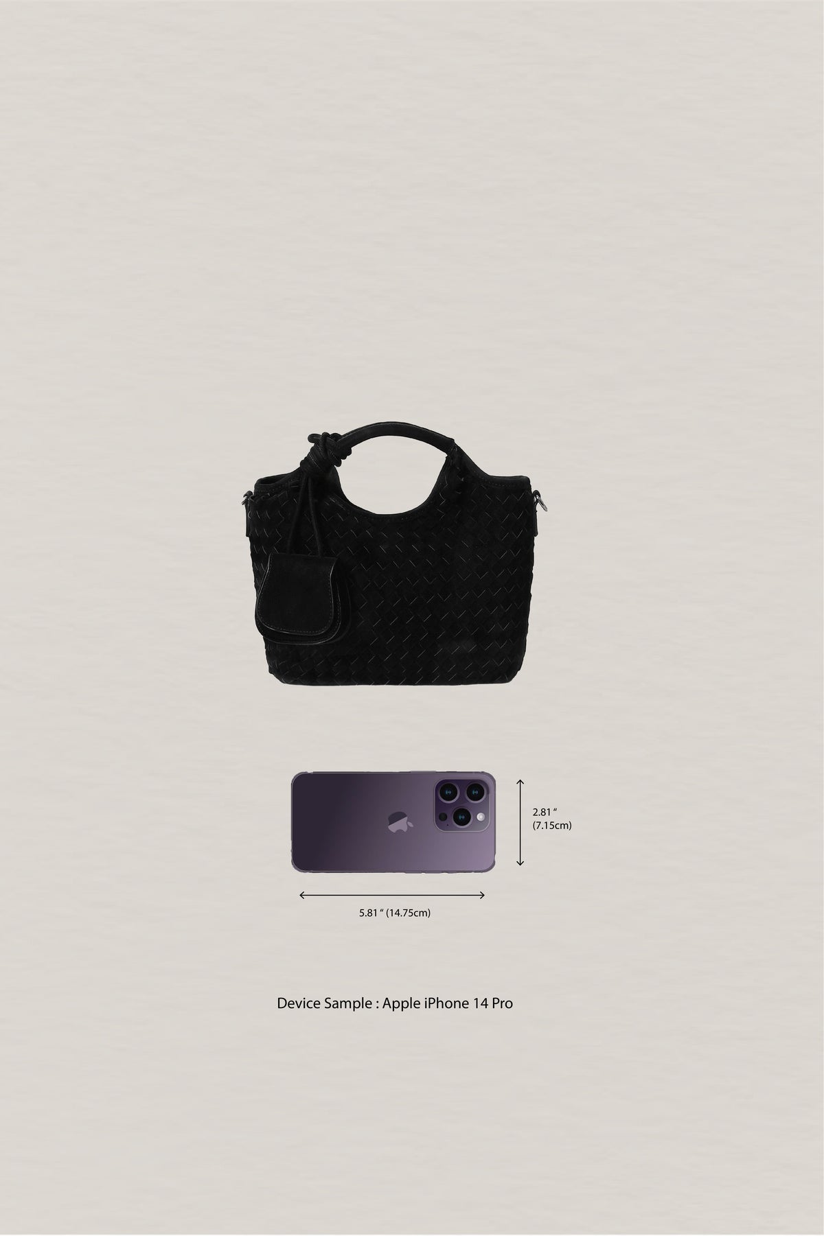 Artisan Claire Basket Bag - Classic Black