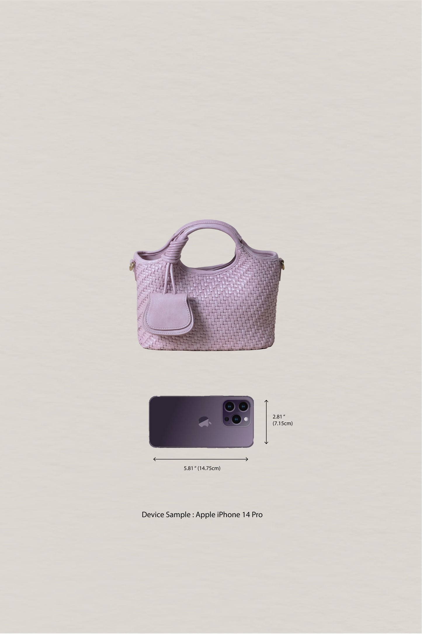 Artisan Sophia Basket Bag - Lotus Pink