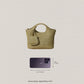 Artisan Sophia Basket Bag - Ginger Yellow