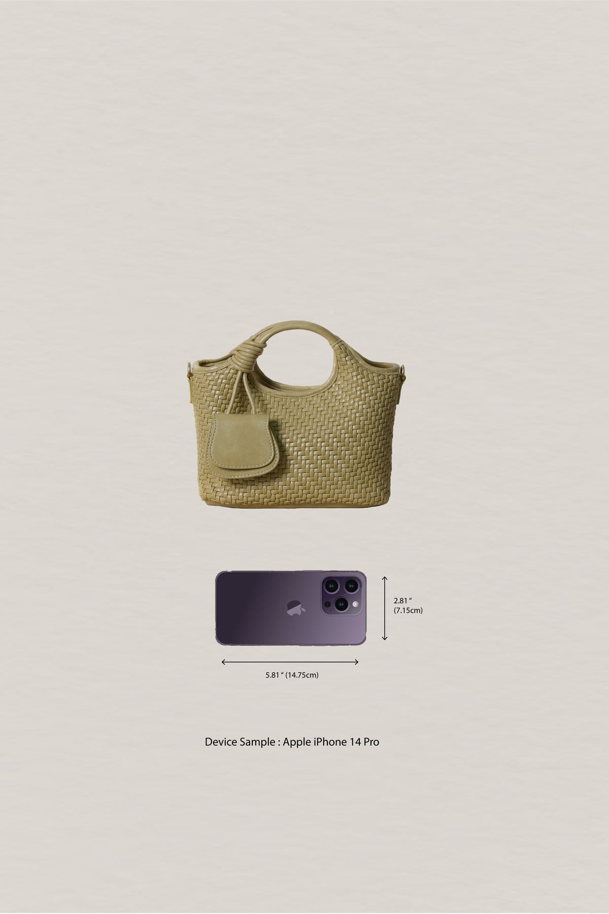 Artisan Sophia Basket Bag - Ginger Yellow