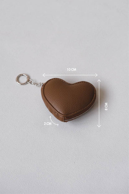 Coeur Charmé Mini - Coffee