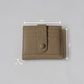 First Layer Genuine Leather Ultra-Thin Small Wallet In Elephant Grey