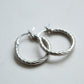 Twist Earrings in Sterling Silver