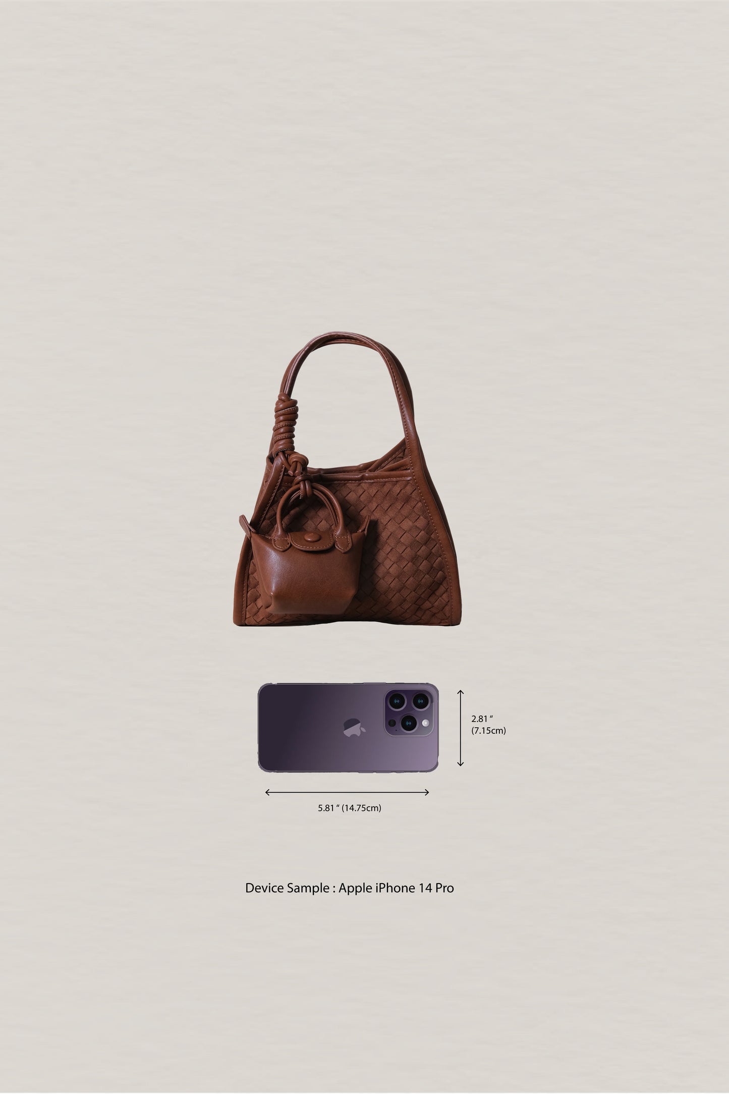 Artisan Grace Basket Bag - Chestnut