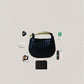 Mini Artisan Classic Dumpling Bag - Classic Black
