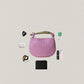 Mini Artisan Classic Dumpling Bag - Ribbon Pink