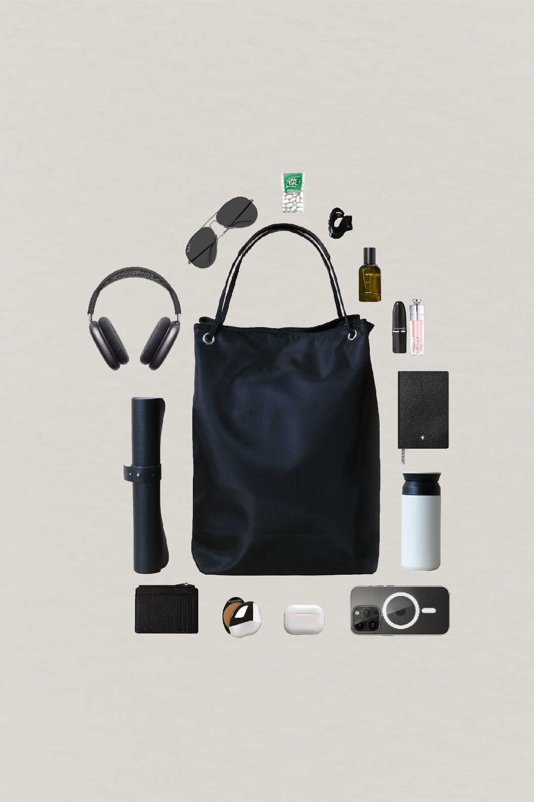 Classic Flow Laptop Bag + Mouse Pad In Classic Black
