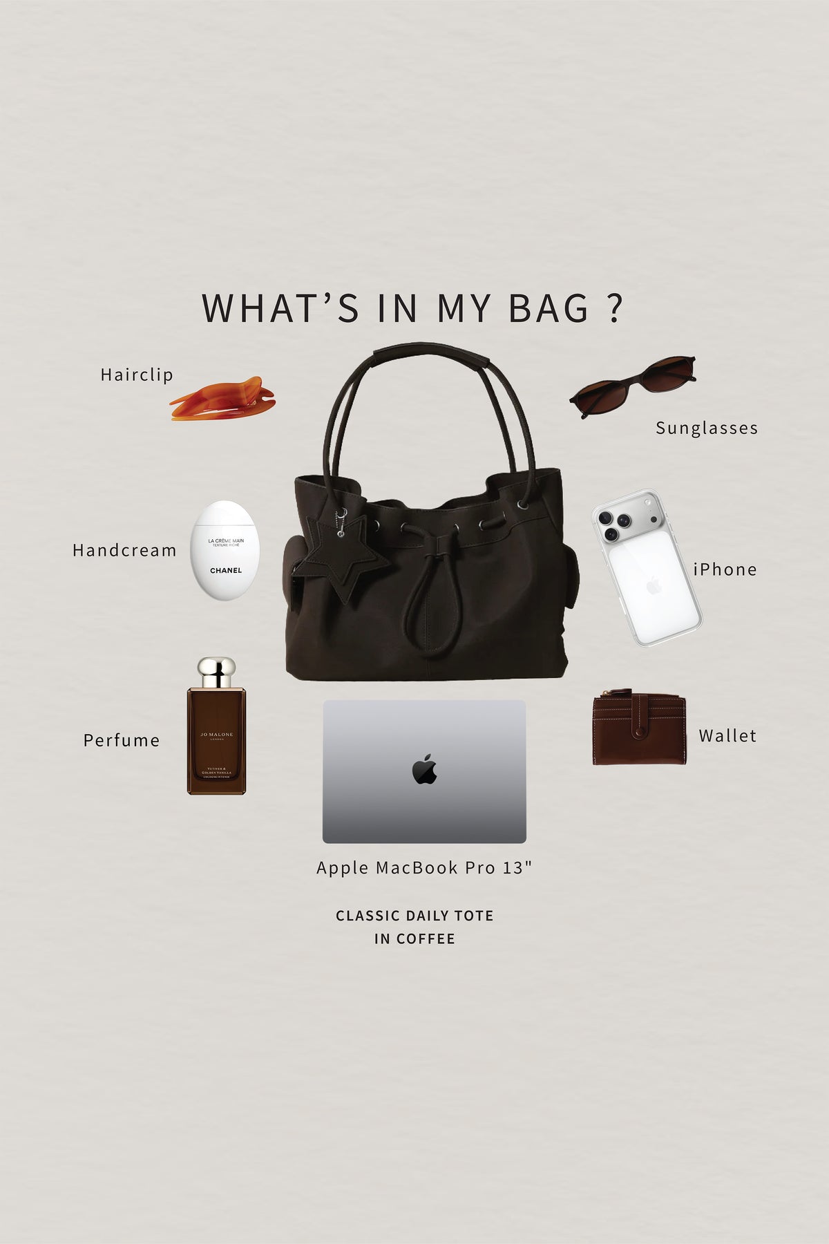 Classic Daily Tote - Coffee