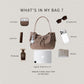 Medium Classic Daily Tote - Chestnut (With Charm)