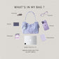Medium Classic Daily Tote - Light Purple (With Charm)