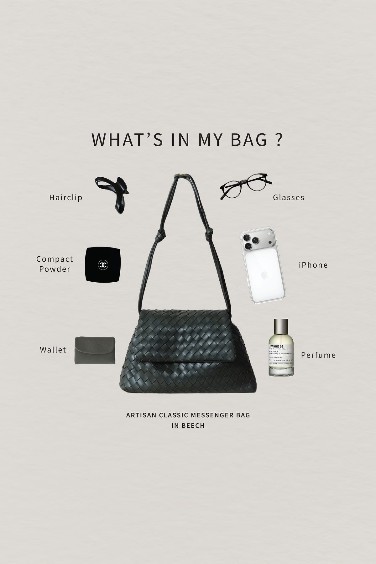 Artisan Classic Messenger Bag - Beech
