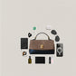 Artisan Minimalist Weave Multi-Bag - Khaki