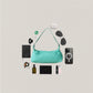 Maison Artisan Colette Baguette Bag - Siren Green