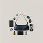 Maison Artisan Colette Baguette Bag - Shinny Black
