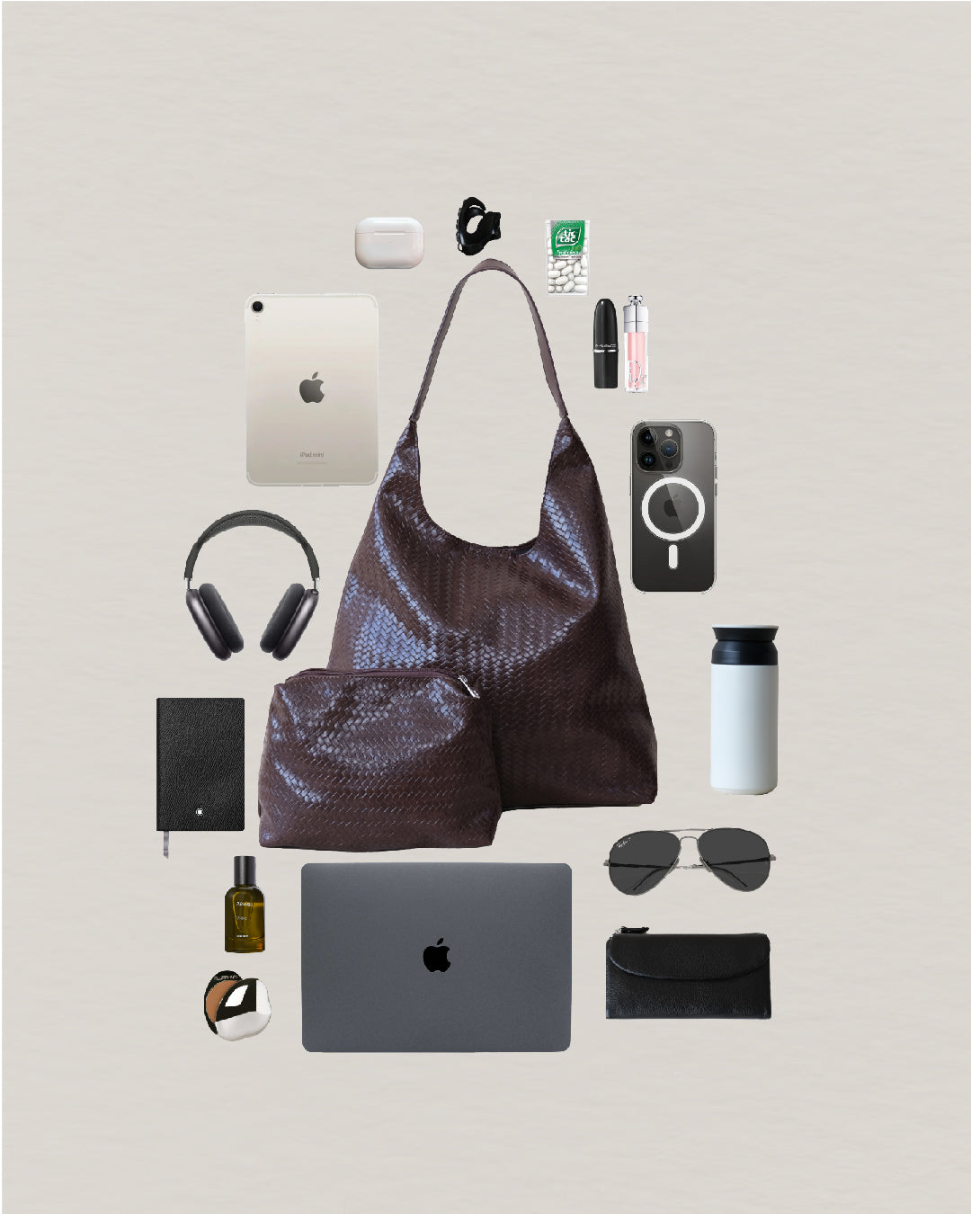 The Pure Elegance Tote - Coffee