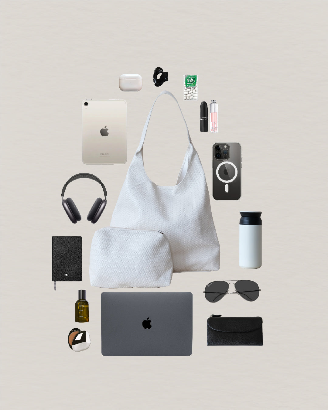 The Pure Elegance Tote - White