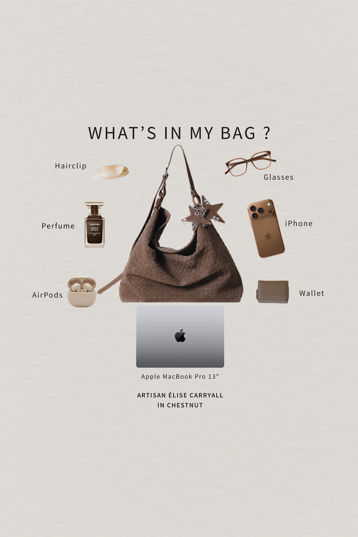 Artisan Élise Carryall - Chestnut