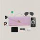 Artisan Crafted Flap Bag - Lotus Pink