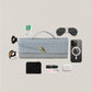 Artisan Crafted Flap Bag - Agate Grey
