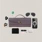 Artisan Crafted Flap Bag - Gray Brown