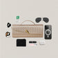 Artisan Crafted Flap Bag - Gold