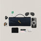 Artisan Crafted Flap Bag - Shinny Black