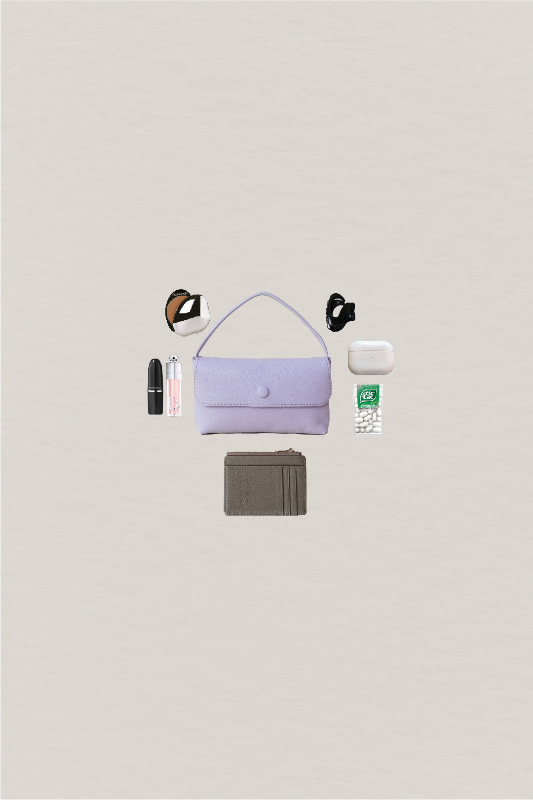 Elara Classic Mini Bag - Light Purple
