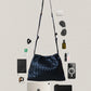 Artisan Cloud Satchel - Shinny Black