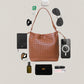 Artisan Classic Slouch Bag - Shinny Chestnut