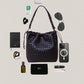 Artisan Classic Slouch Bag - Black Currant