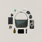 The Artisan Bag - Shinny Olive Green