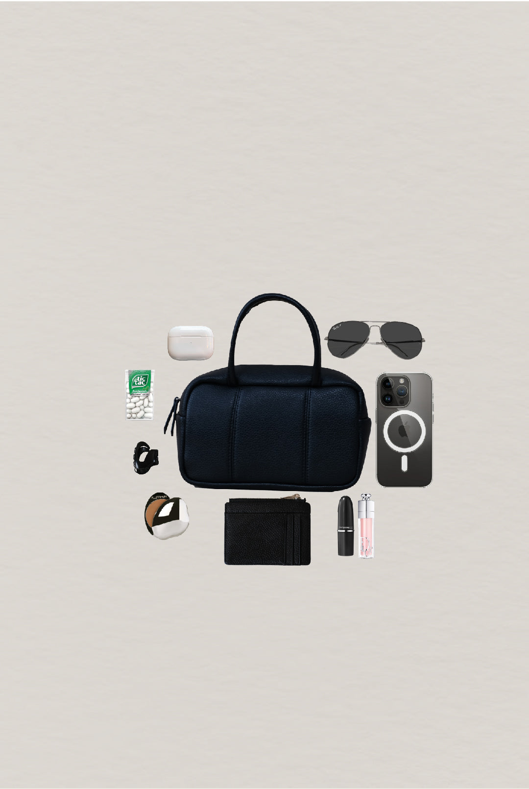 Aurelia Mini Boston - Classic Black