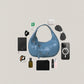 Véra Mini Hobo Bag - Blue