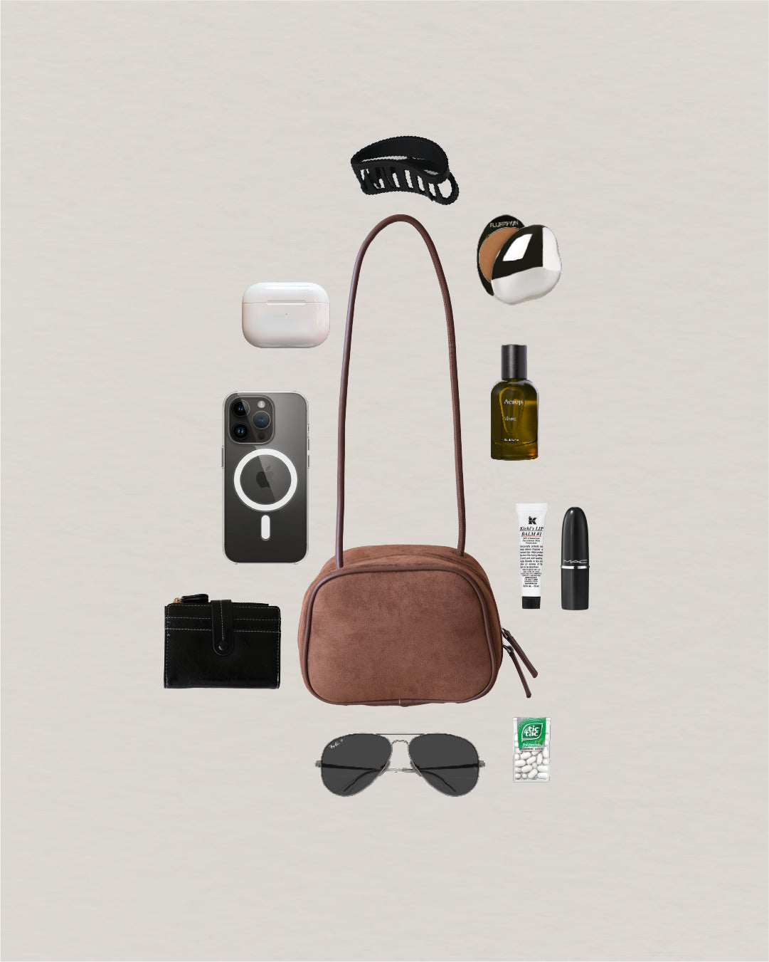 The Atelier Box Bag - Chestnut