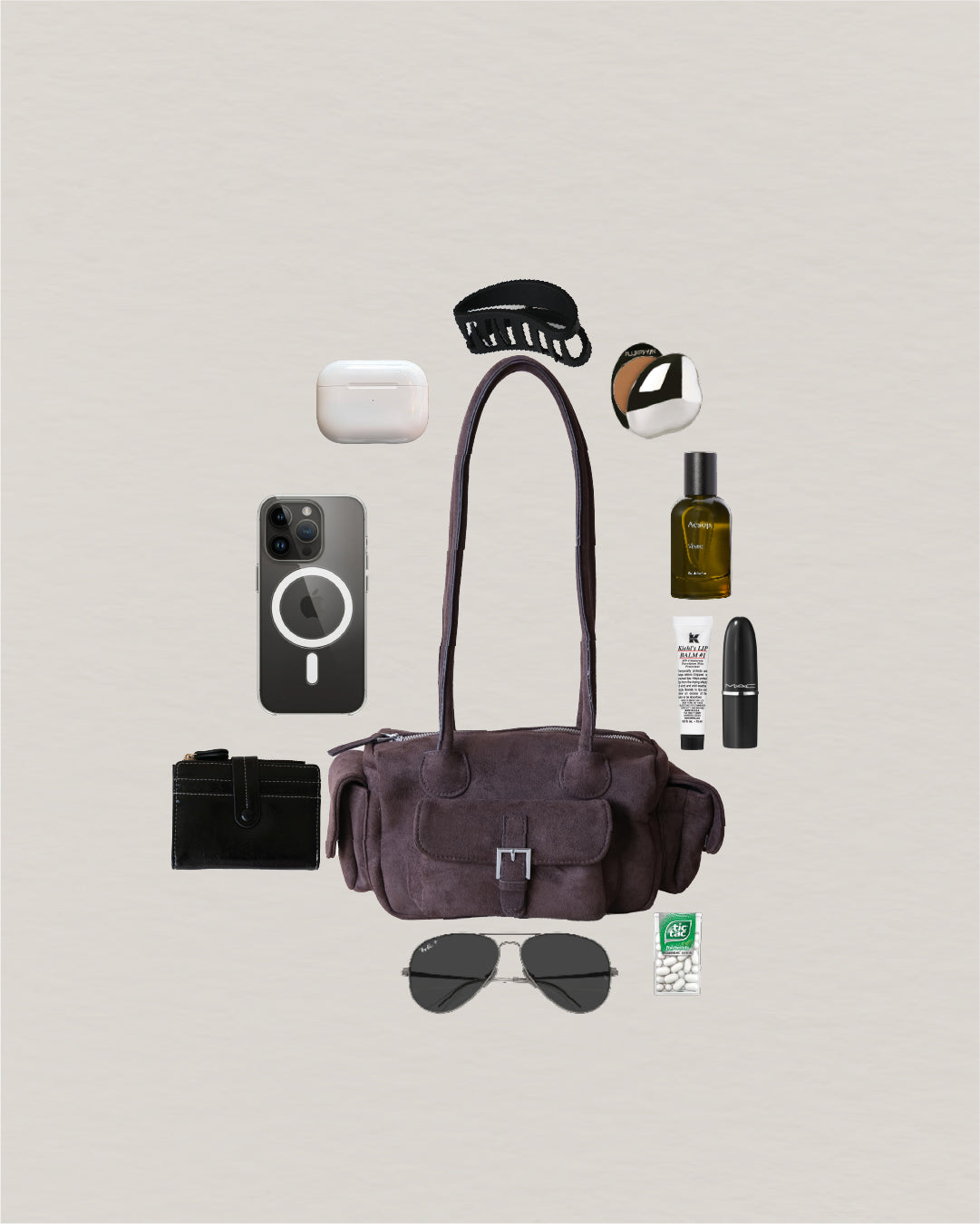 Velvet Arc Bowling Bag - Coffee