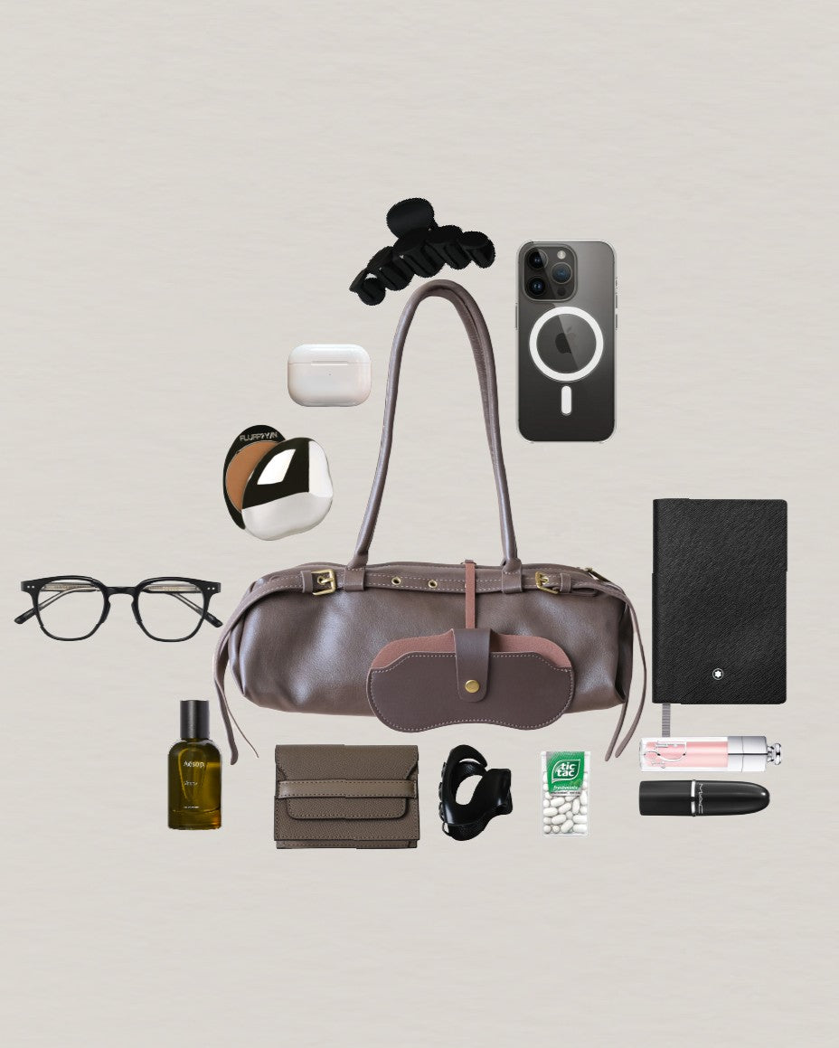 Aurora Classic Dome Bag-Brown