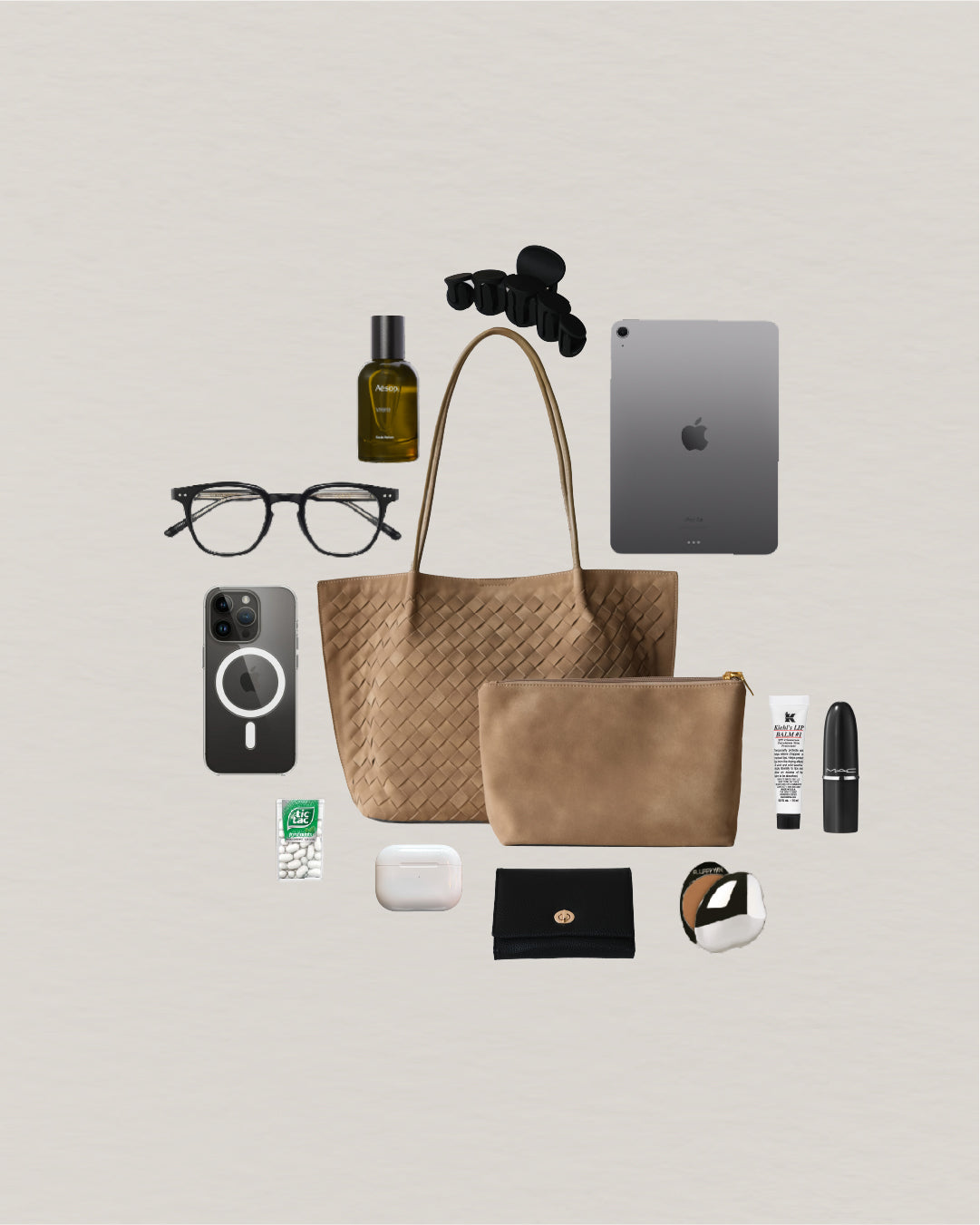 The Artisan Grande Tote - Khaki