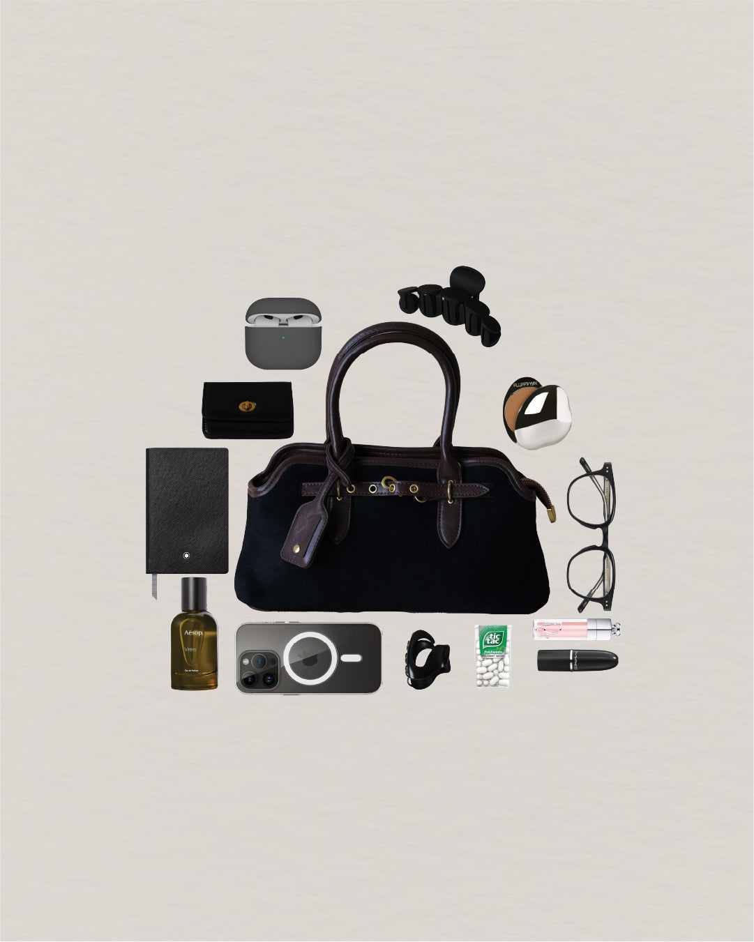 Amélie Satchel - Classic Black