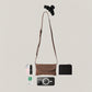 Élise Mini Crossbody - Chestnut