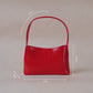 French Style Versatile Armpit Bag - Elegant Red