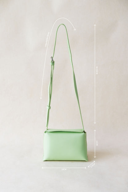 The Hana Box Bag - Light Green