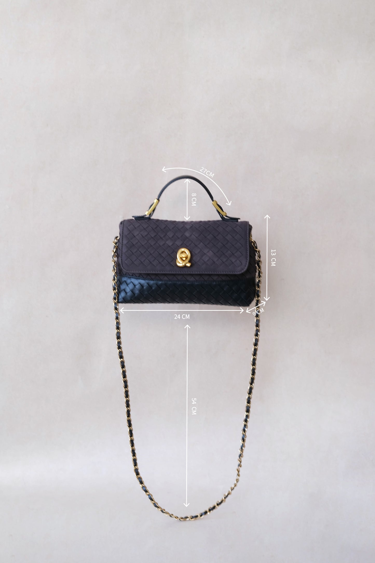 Artisan Minimalist Weave Multi-Bag - Dark Chocolate
