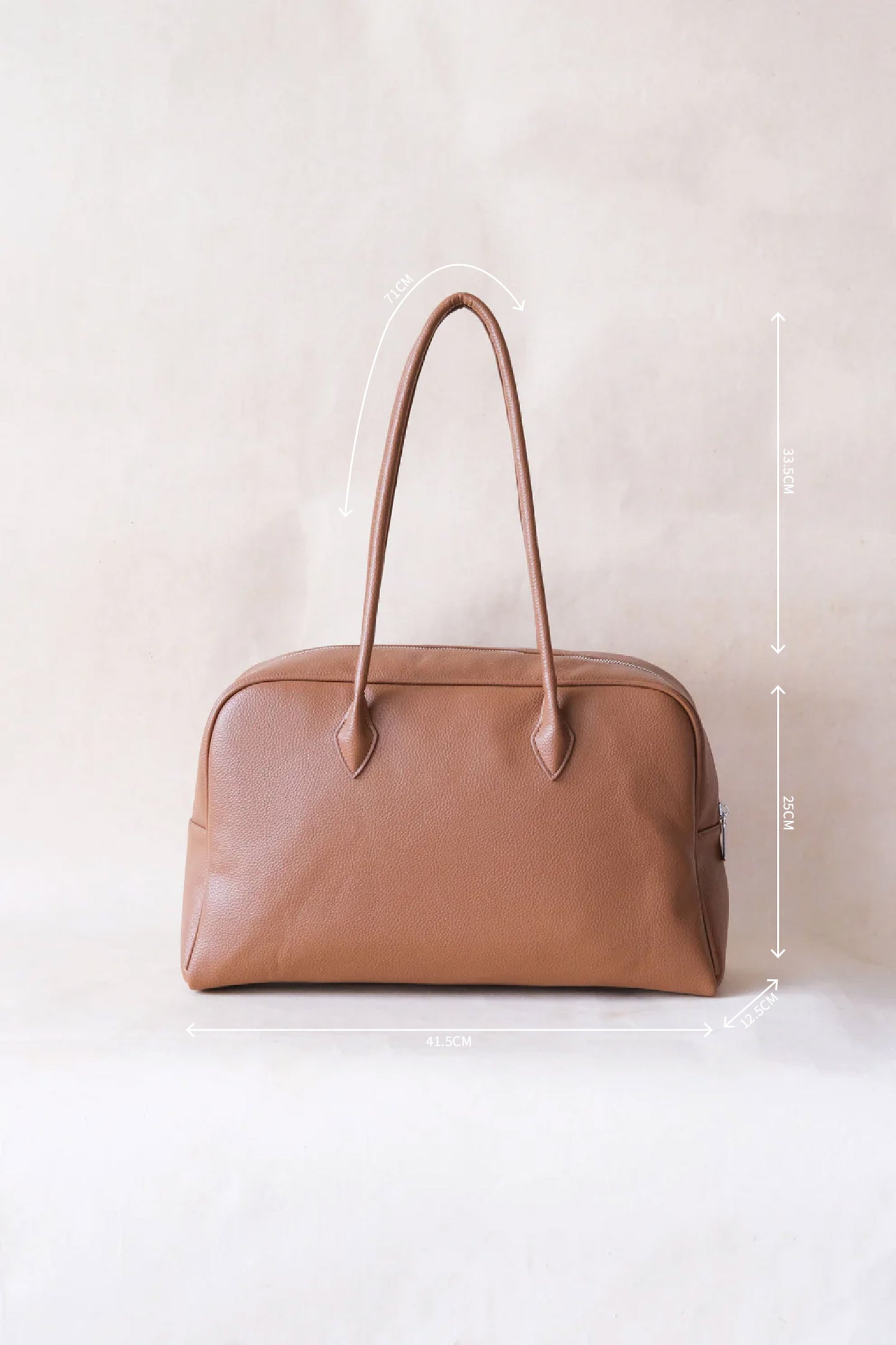 The Elira Tote - Chestnut