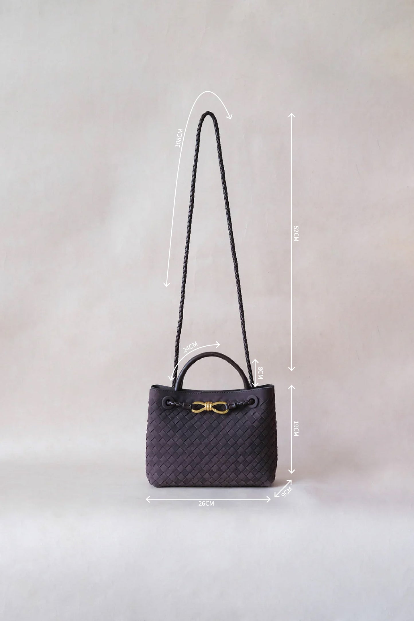 Artisan Velora Tote - Dark Chocolate