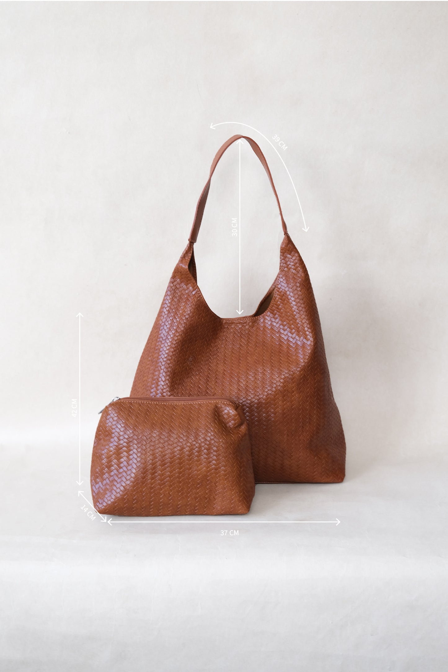The Pure Elegance Tote - Chestnut